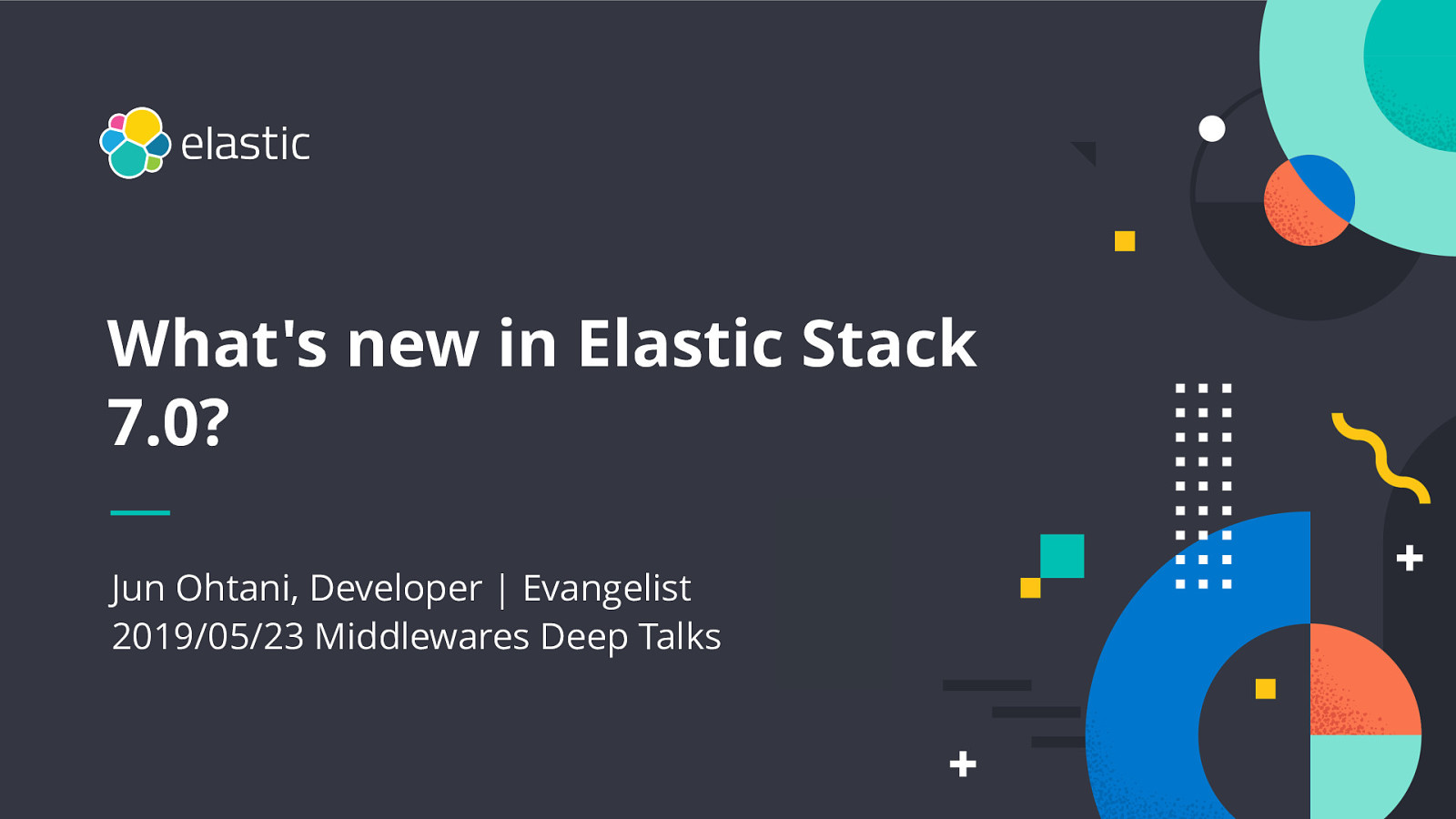 What’s new in Elastic Stack 7.1? - slide 1